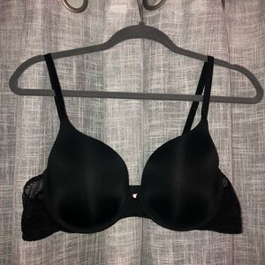 Body By Victoria Full Coverage Black Bra 38B